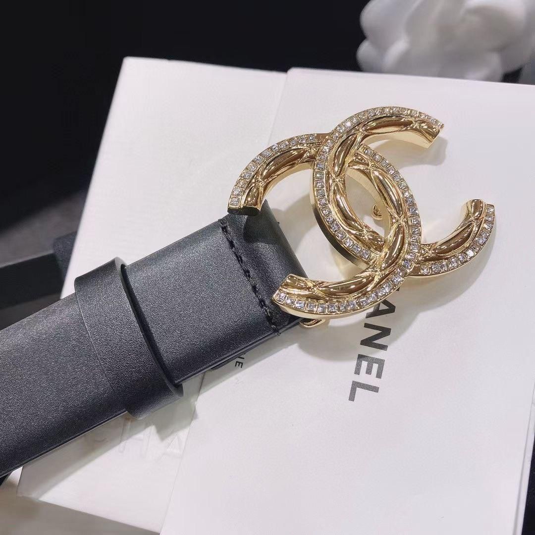 Golden Gucci Premium Belt For Ladies