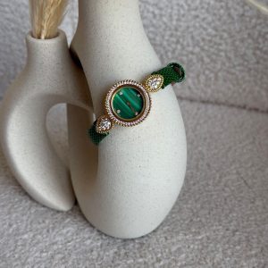 Green Slim Minimalist Watch for Ladies