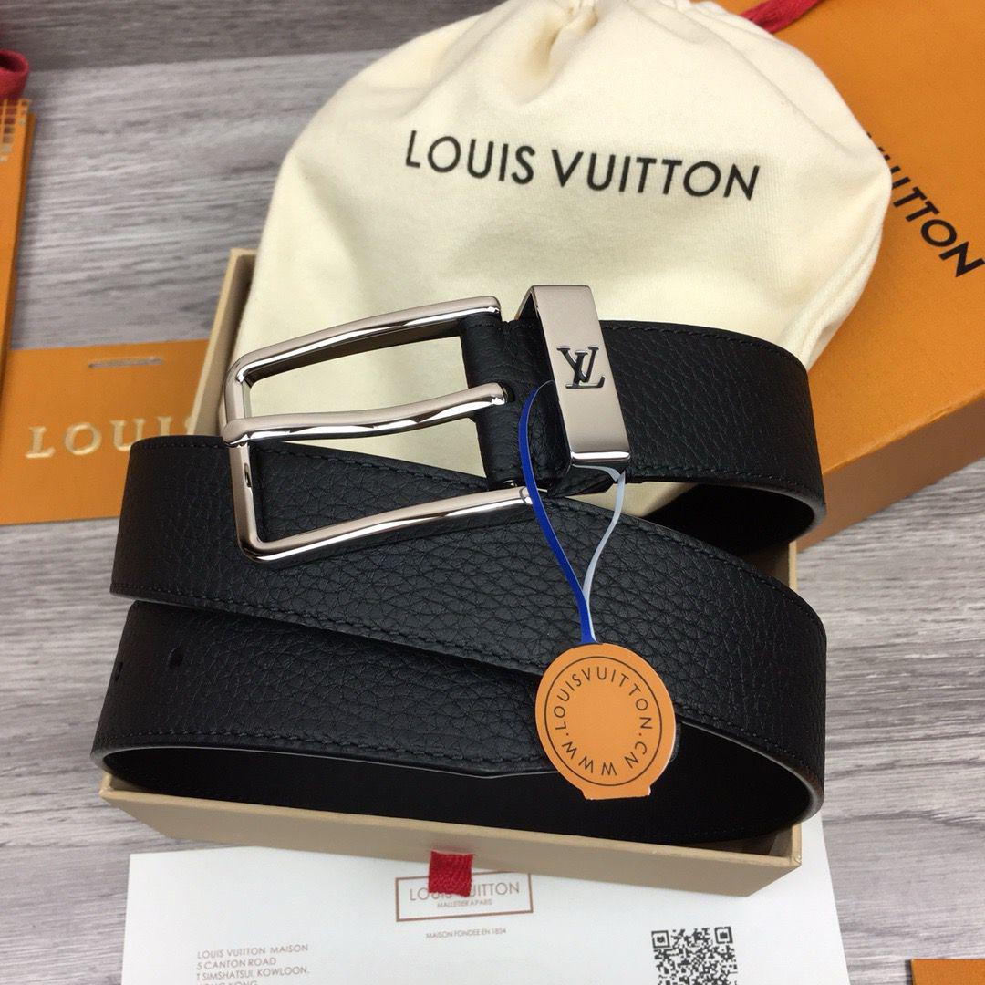 Luios Vuitton Designer Buckle Belt for Men
