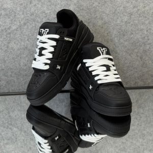Premium Black Running Sneakers for Men