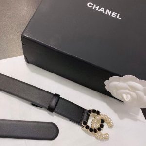 Slim Leather Waist Belt for Ladies