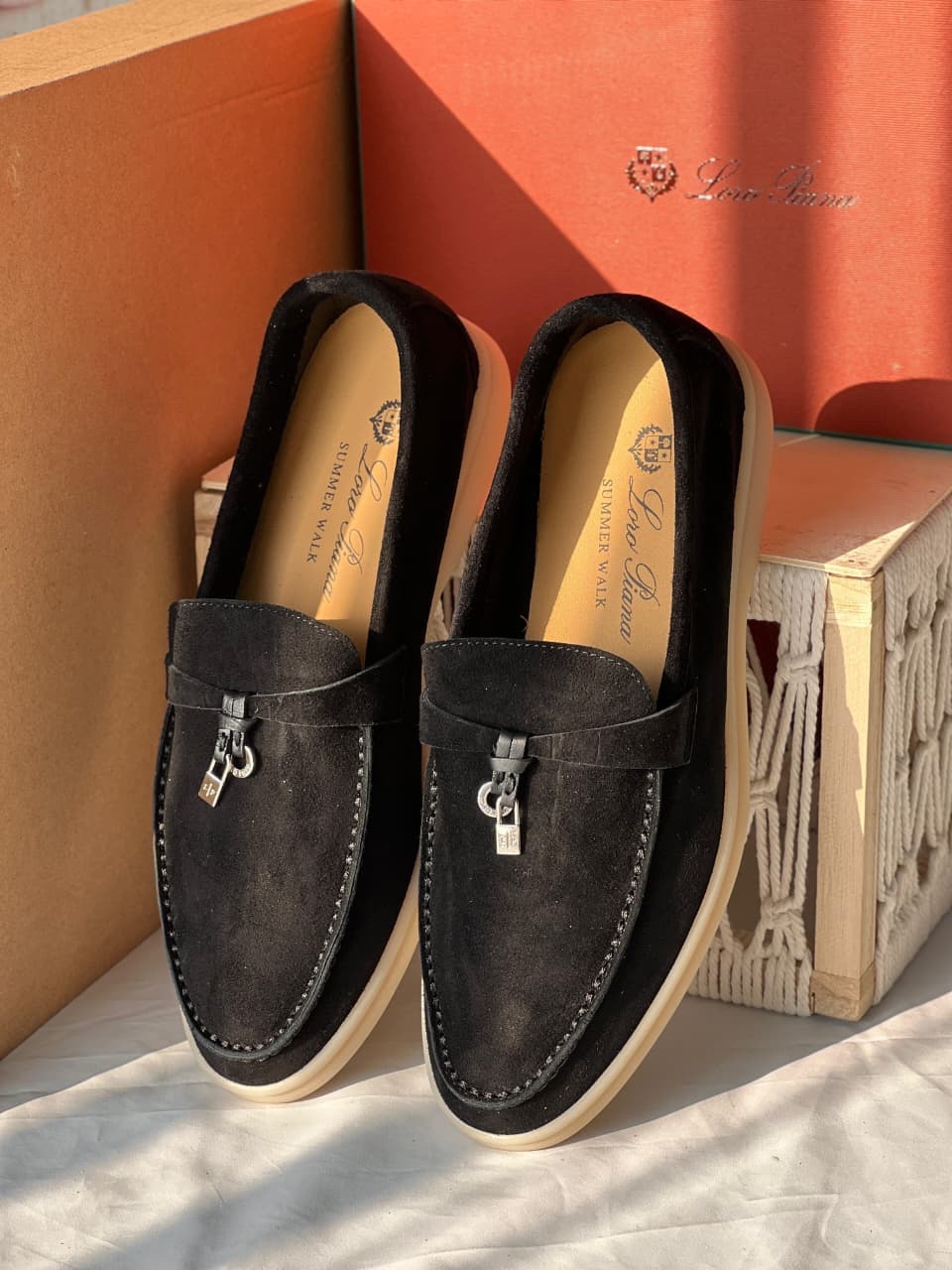 Loro Piana Summer Charms Walk Loafers for ladies - Image 14