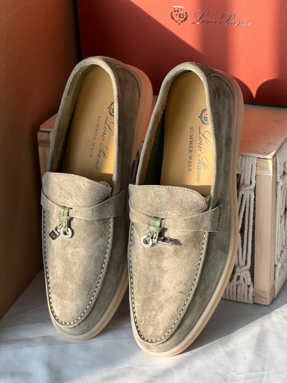 Loro Piana Summer Charms Walk Loafers for ladies - Image 3