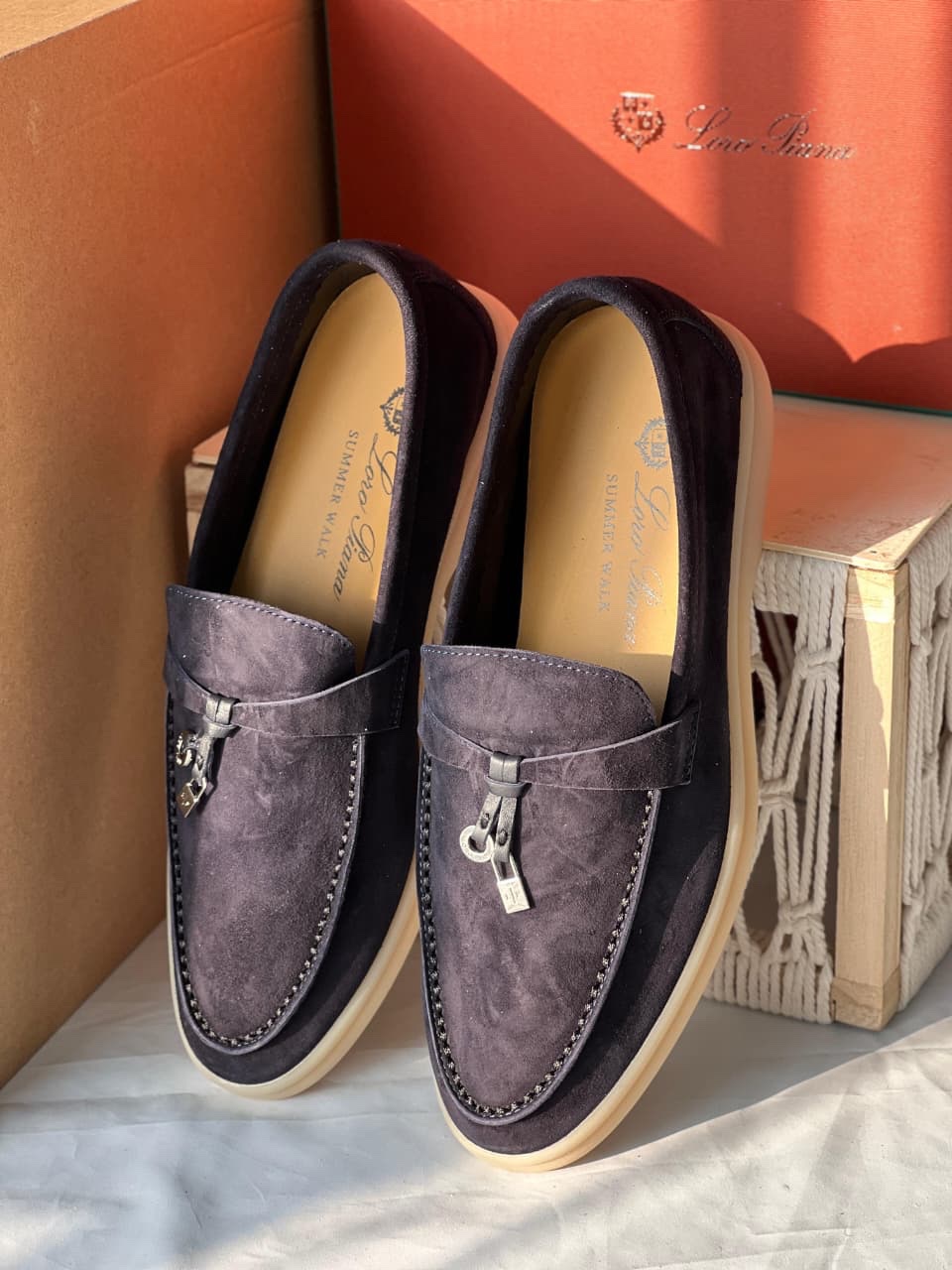 Loro Piana Summer Charms Walk Loafers for ladies - Image 4
