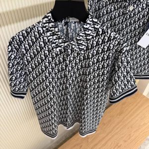 Dior Shirt With Short Set