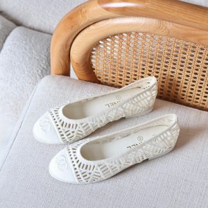 Chanel Laser-Cut Mesh Ballet