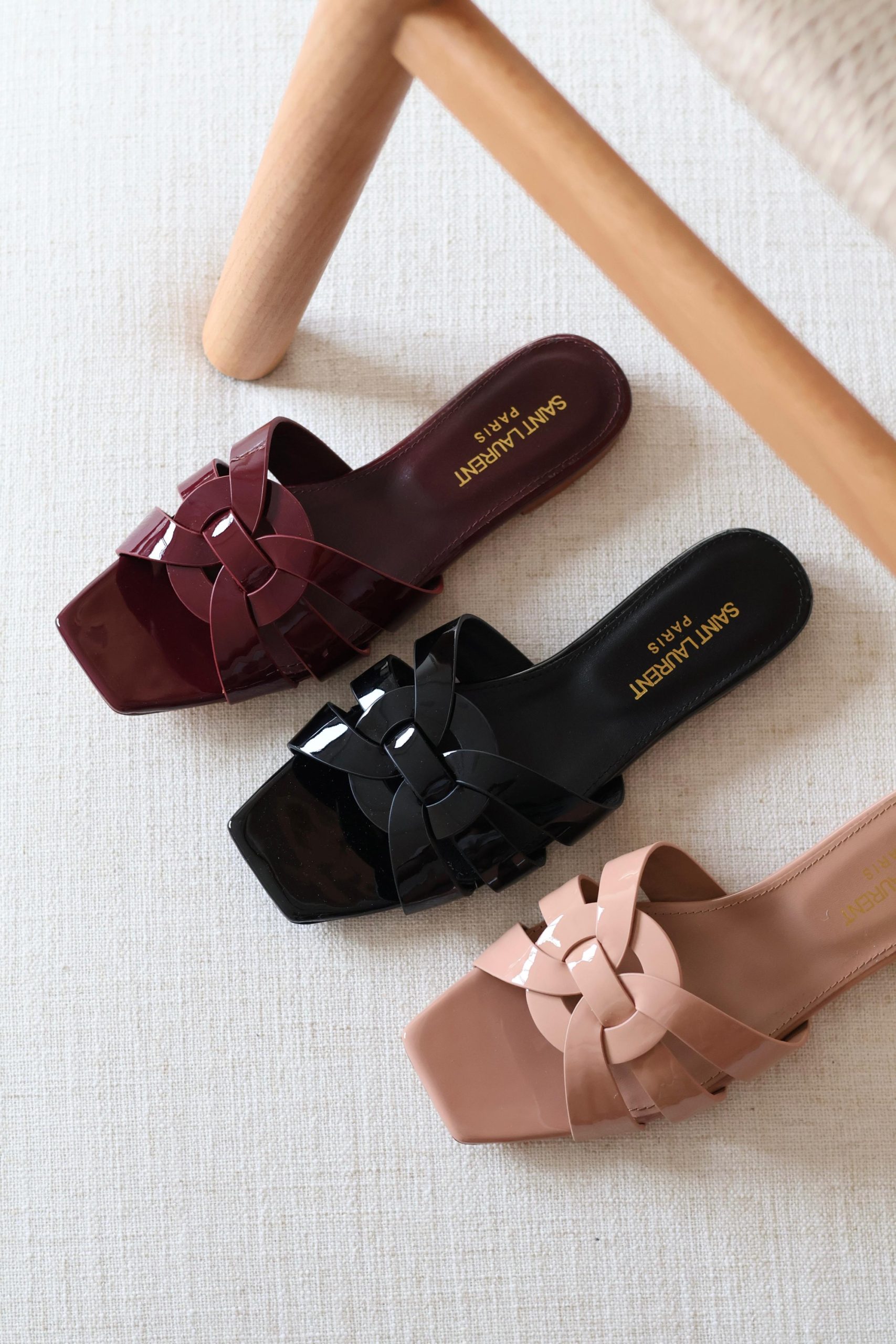 Saint Laurent Tribute flat sandals
