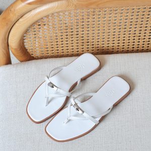 Leather Hermes Paris Sandals