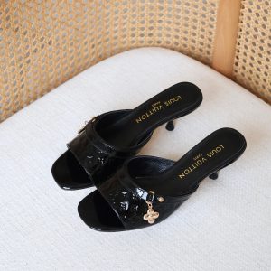 Leather Louis Vuitton Mules