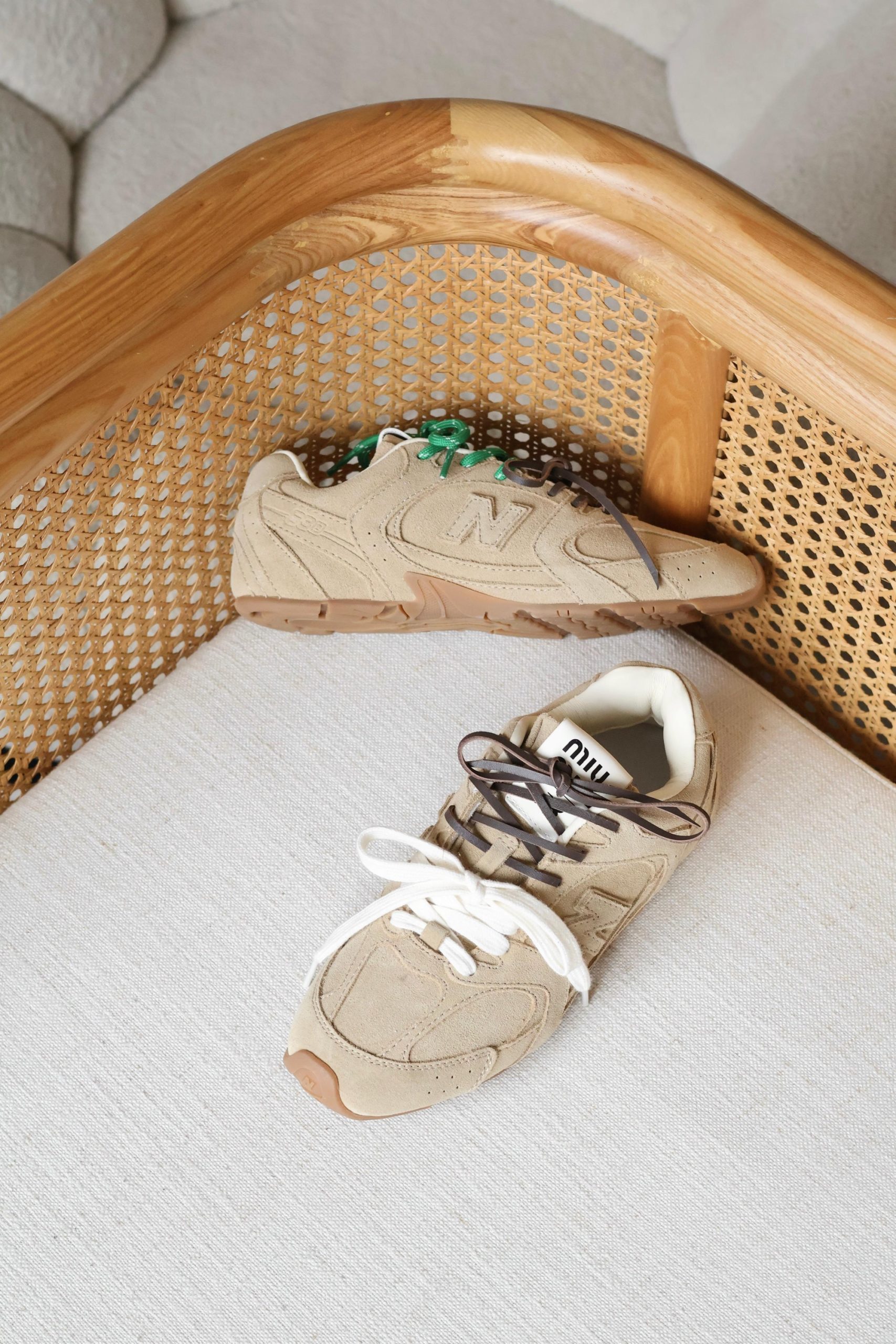 Miu Miu Sneakers Sailing Cord Laces - Image 4