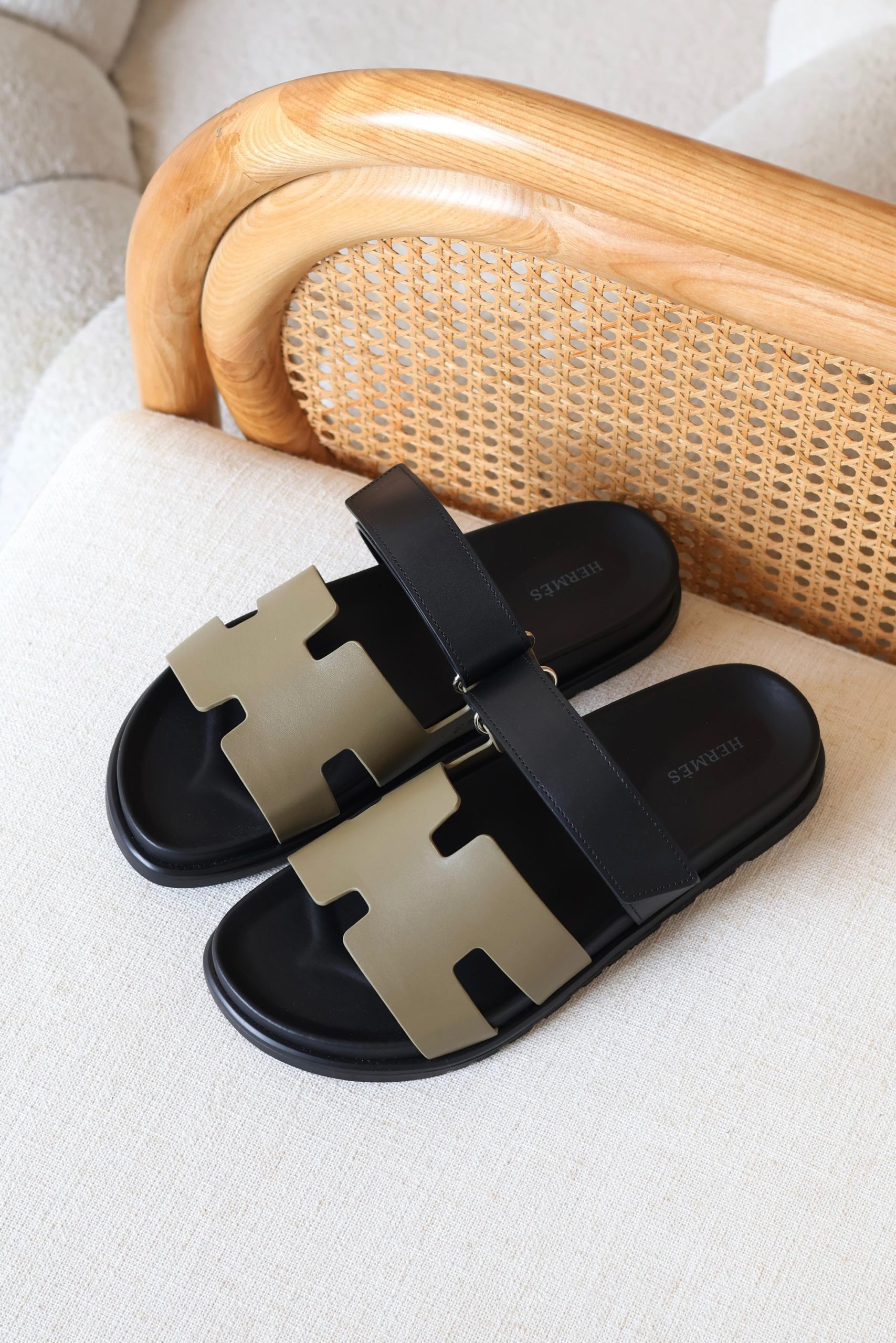 Hermès Chypre Sandals Cut-Out Design And An Adjustable Strap - Image 8