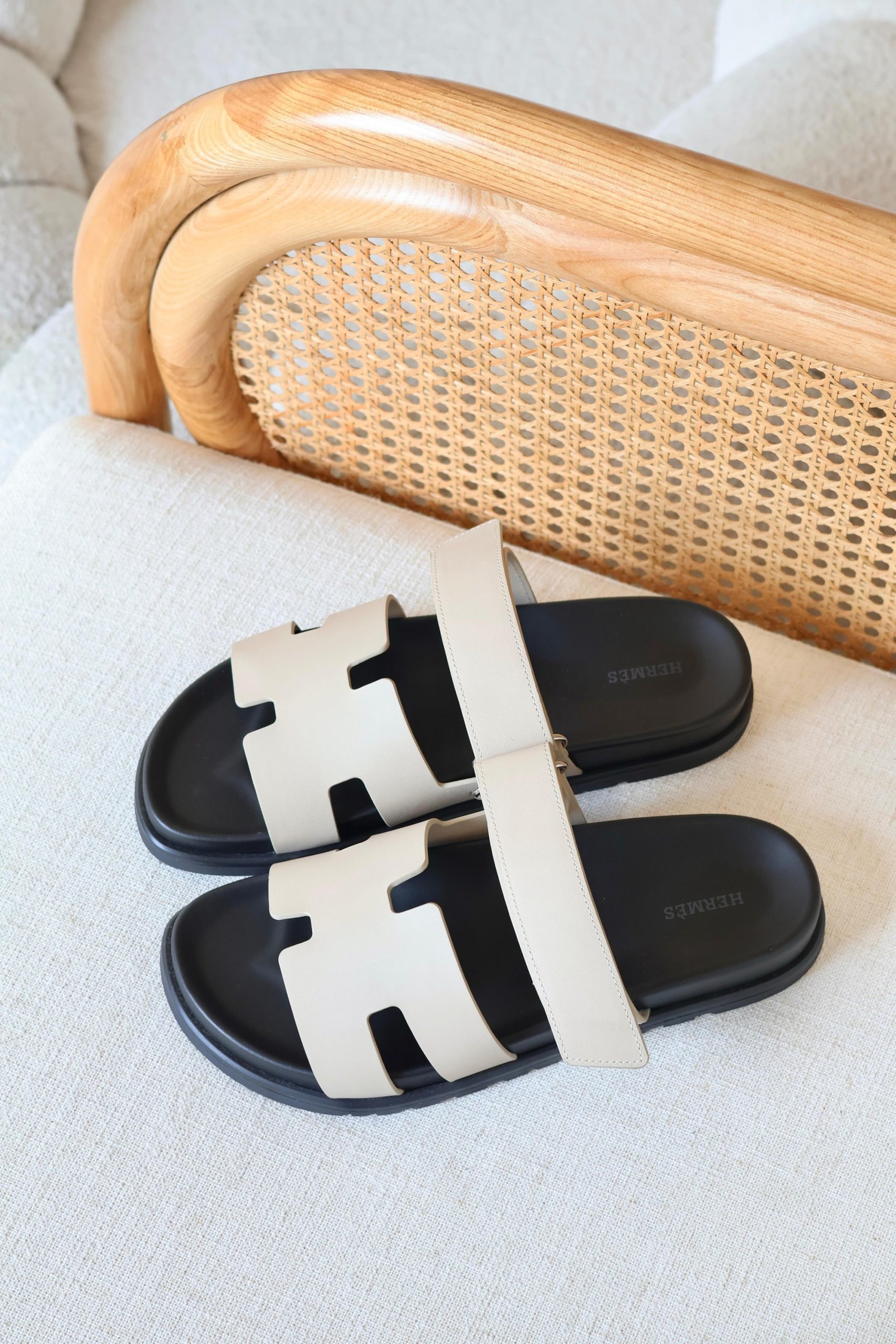 Hermès Chypre Sandals Cut-Out Design And An Adjustable Strap - Image 6