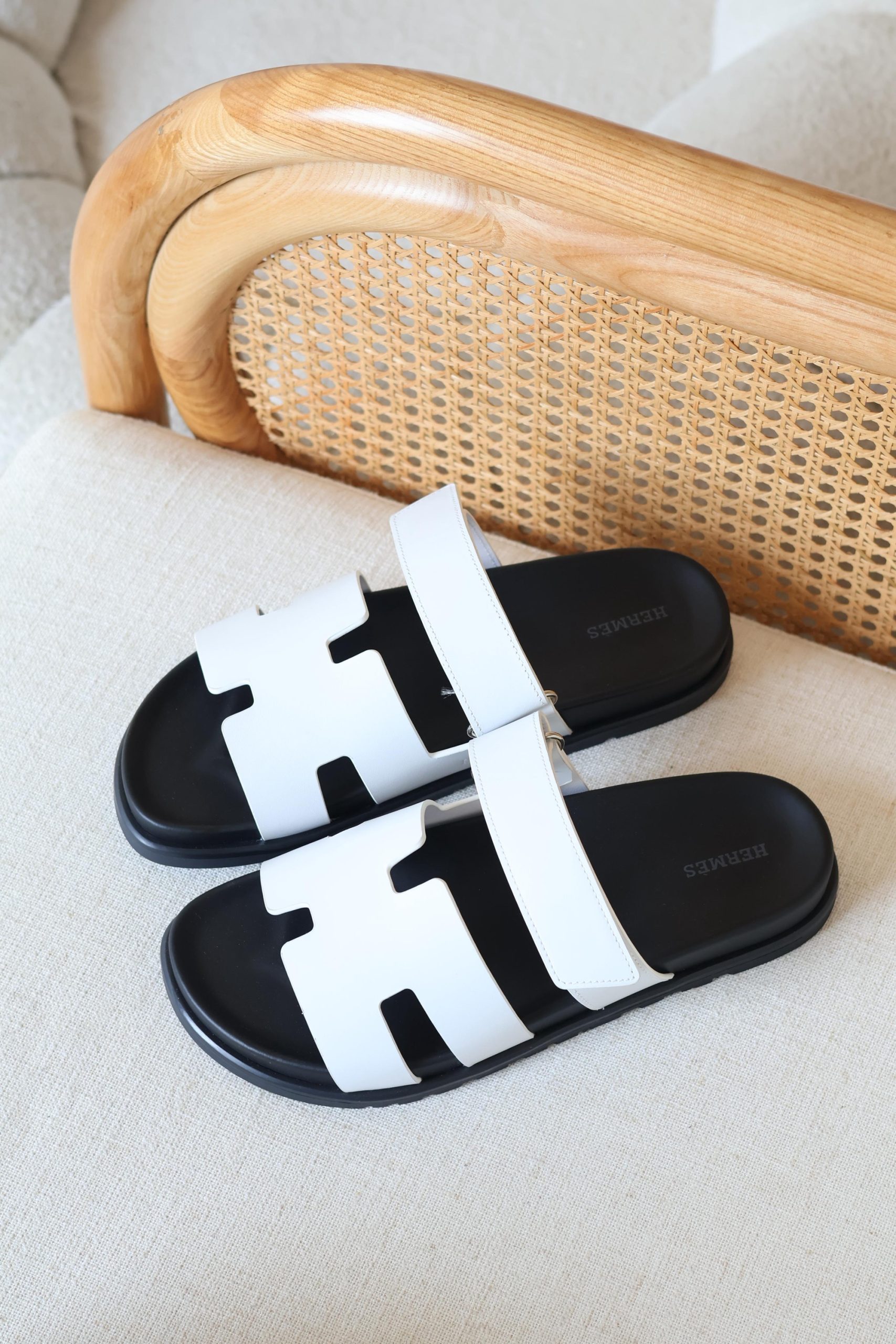 Hermès Chypre Sandals Cut-Out Design And An Adjustable Strap - Image 10