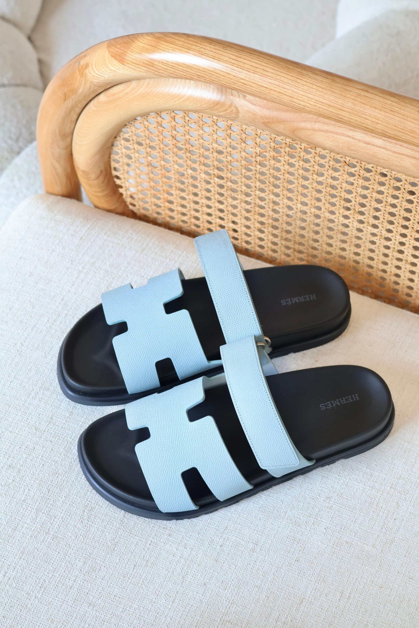 Hermès Chypre Sandals Cut-Out Design And An Adjustable Strap - Image 7