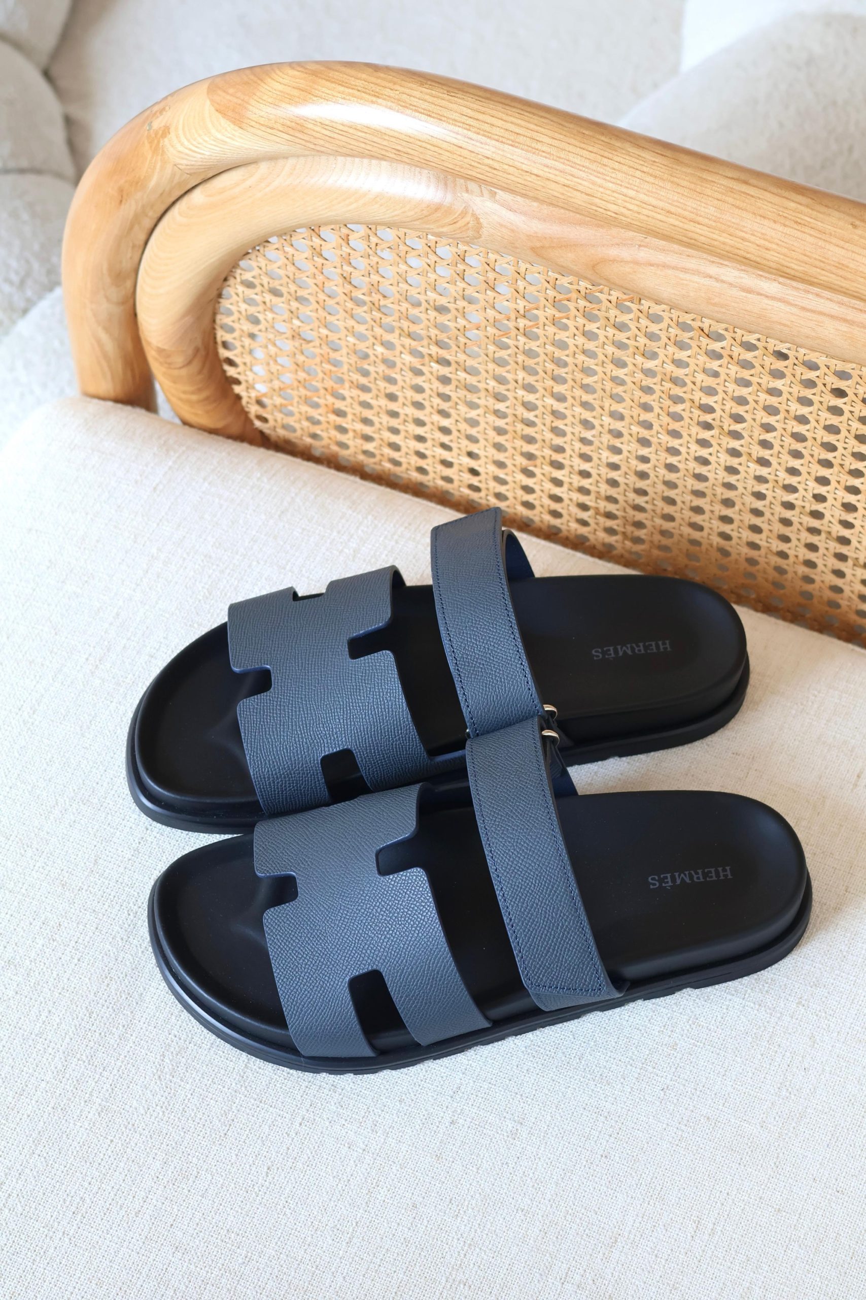 Hermès Chypre Sandals Cut-Out Design And An Adjustable Strap - Image 5