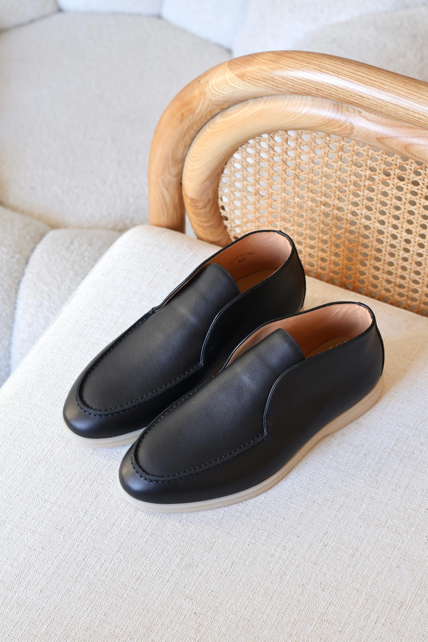 Loro Piana Open Walk Suede Boots Rubber Sole - Image 13