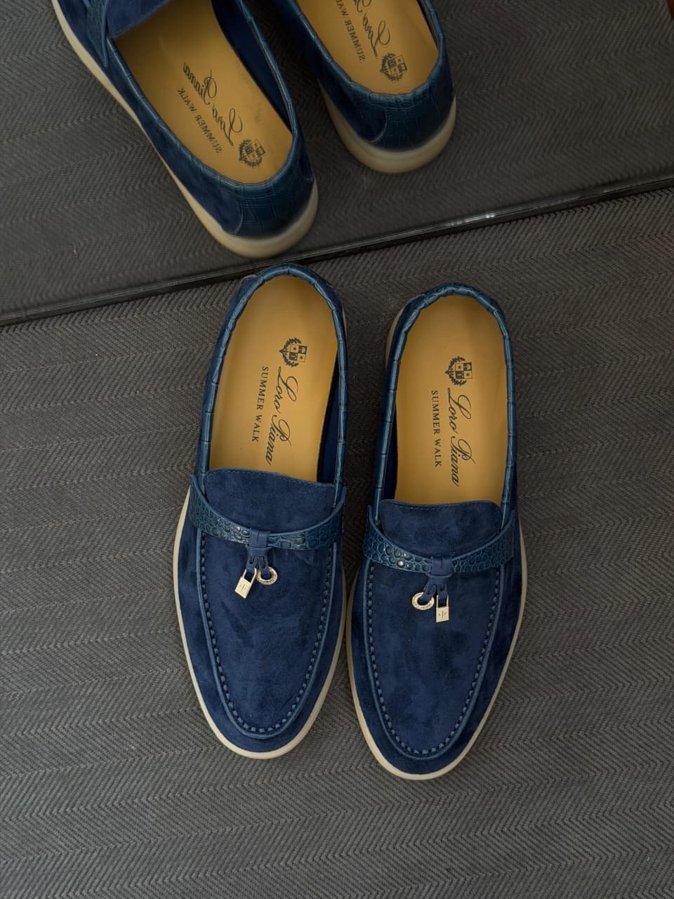Loro Piana Summer Charms Walk Loafers For Women