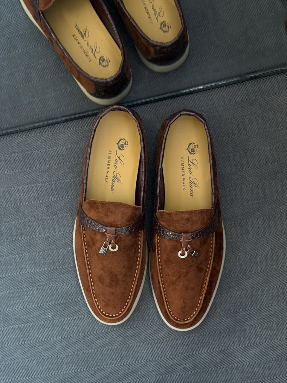 Loro Piana Summer Charms Walk Loafers For Women - Image 5