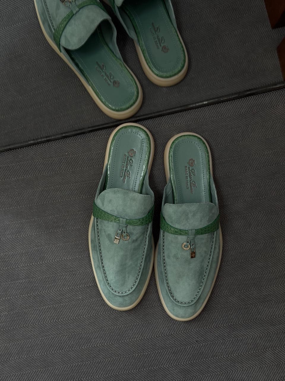 Loro Piana Babouche Charms Walk Loafers For Ladies - Image 15