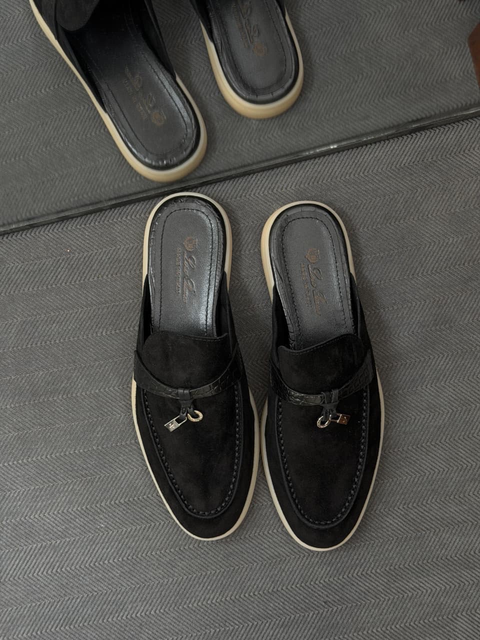 Loro Piana Babouche Charms Walk Loafers For Ladies - Image 13