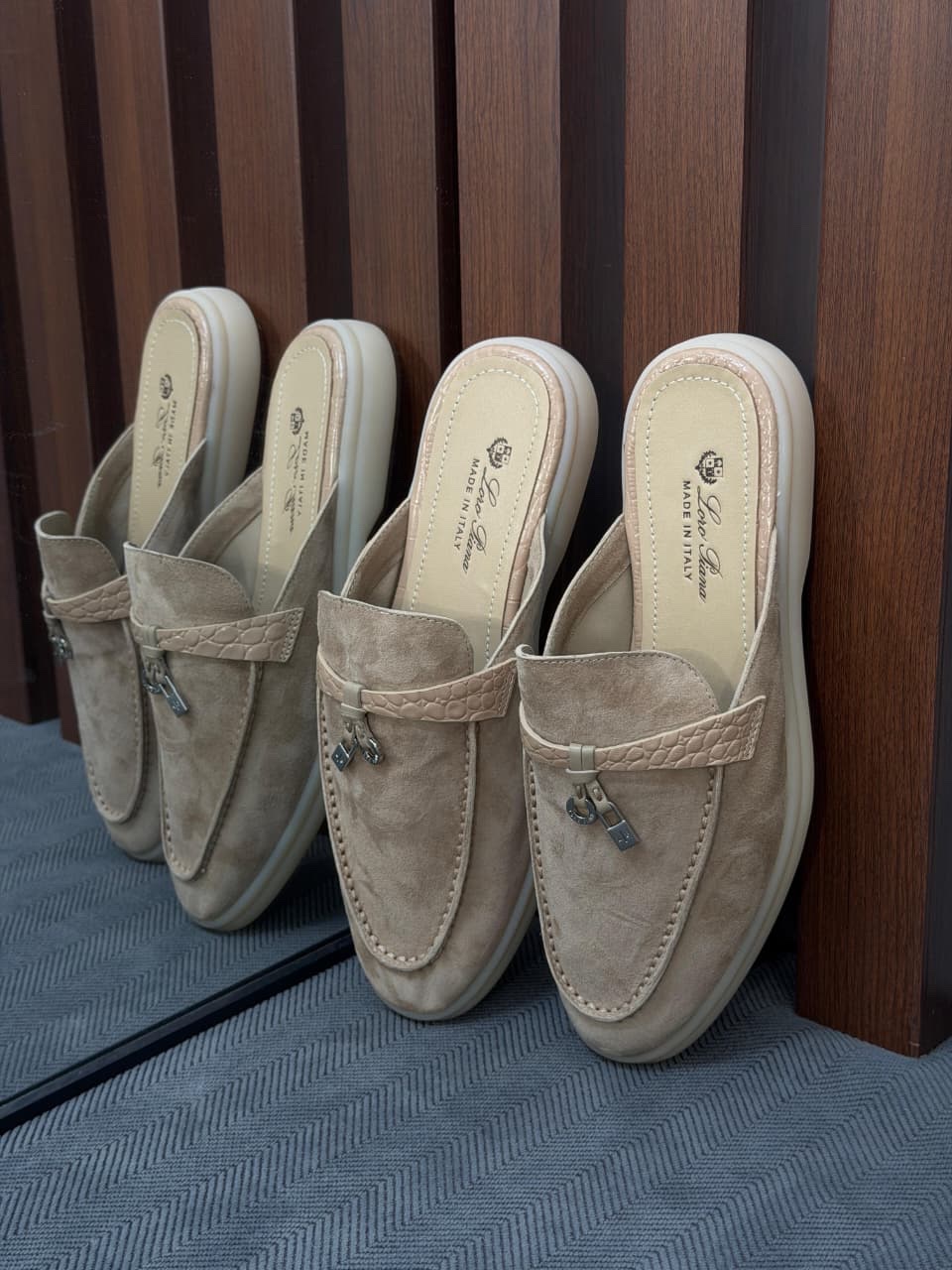 Loro Piana Babouche Charms Walk Loafers For Ladies - Image 12