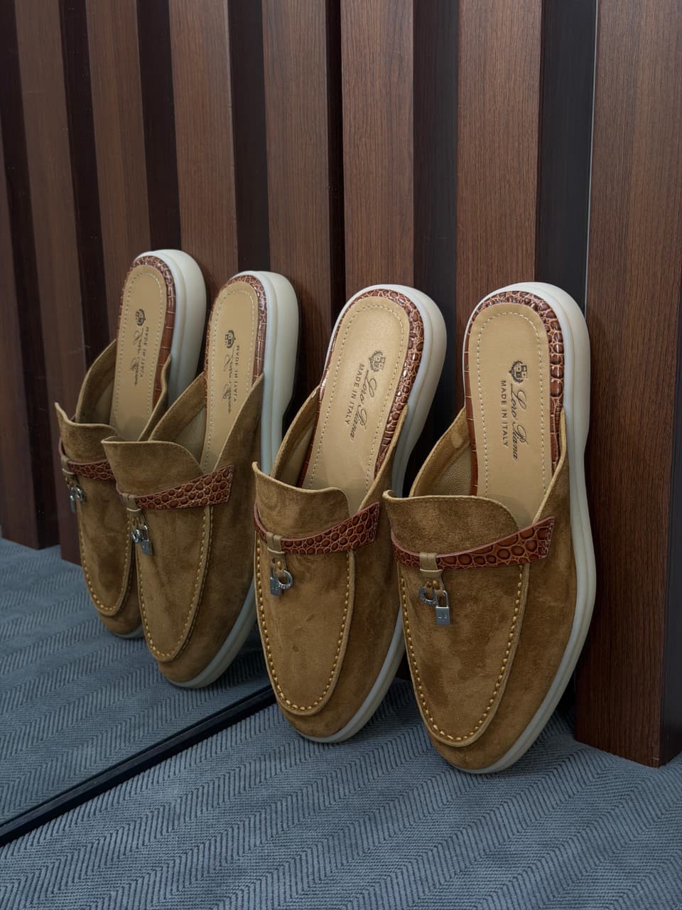 Loro Piana Babouche Charms Walk Loafers For Ladies - Image 10
