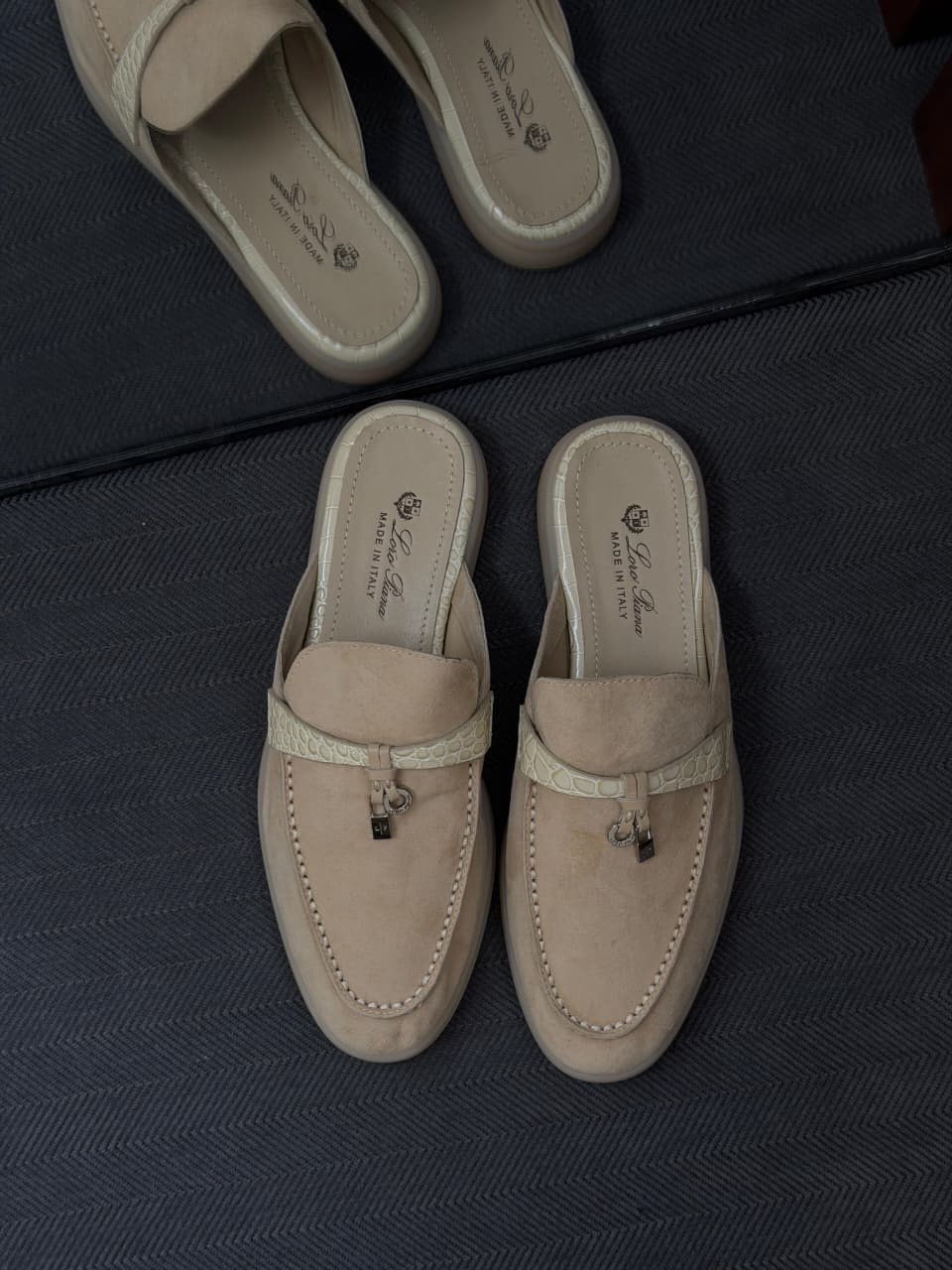 Loro Piana Babouche Charms Walk Loafers For Ladies - Image 3