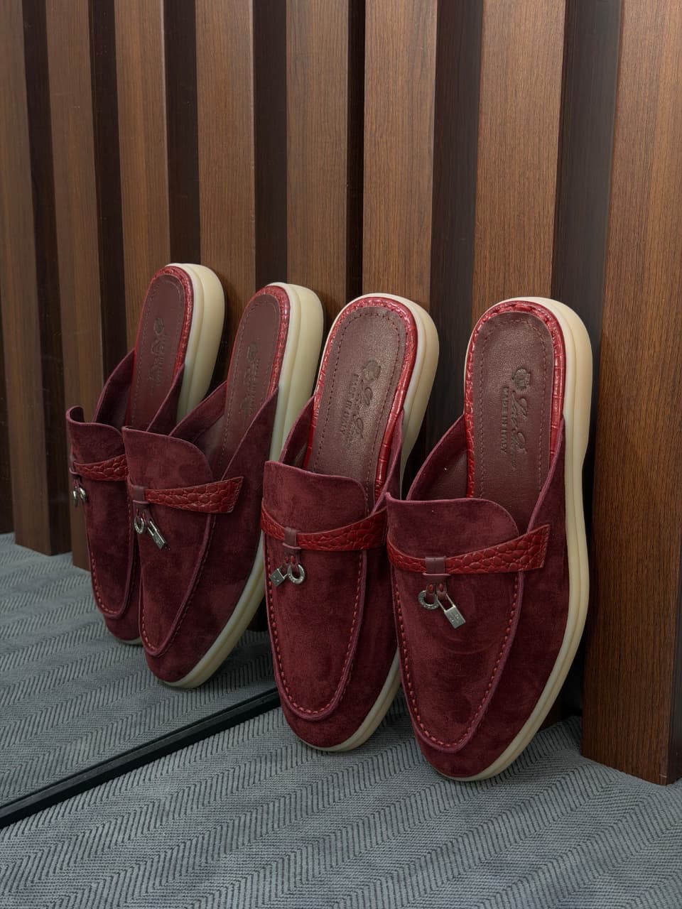 Loro Piana Babouche Charms Walk Loafers For Ladies - Image 6