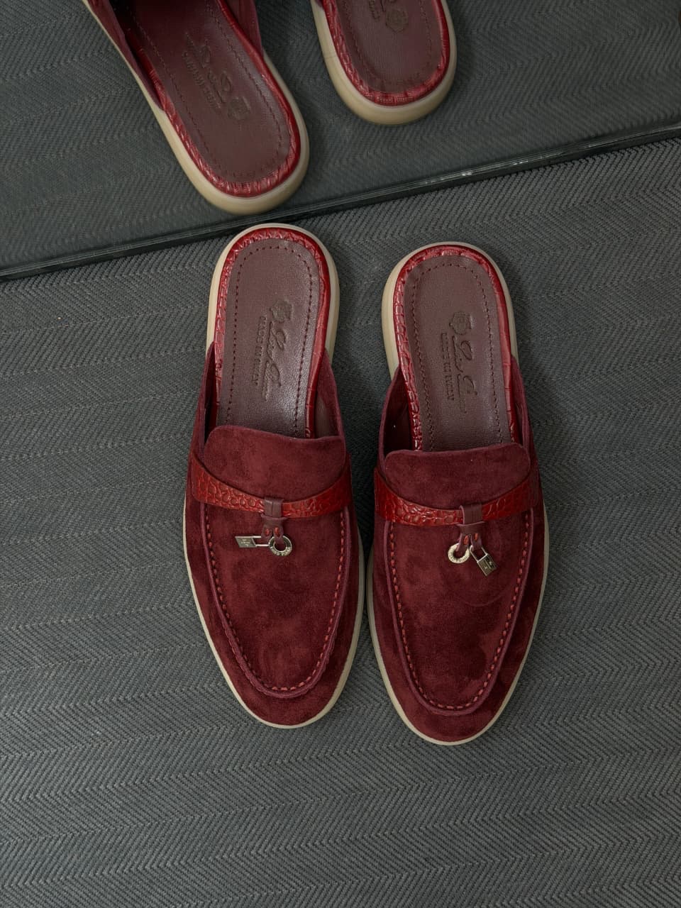 Loro Piana Babouche Charms Walk Loafers For Ladies - Image 5