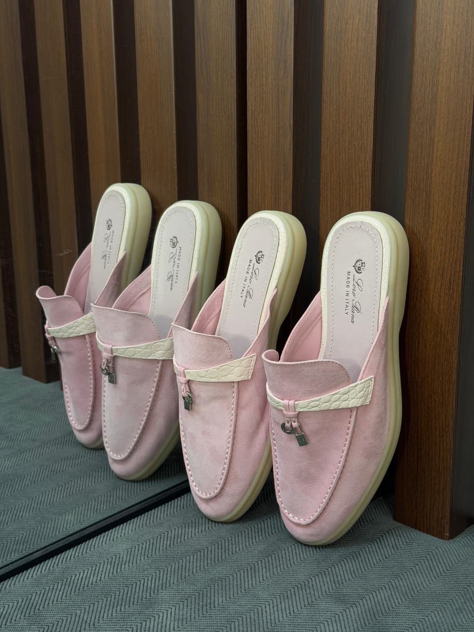 Loro Piana Babouche Charms Walk Loafers For Ladies - Image 2