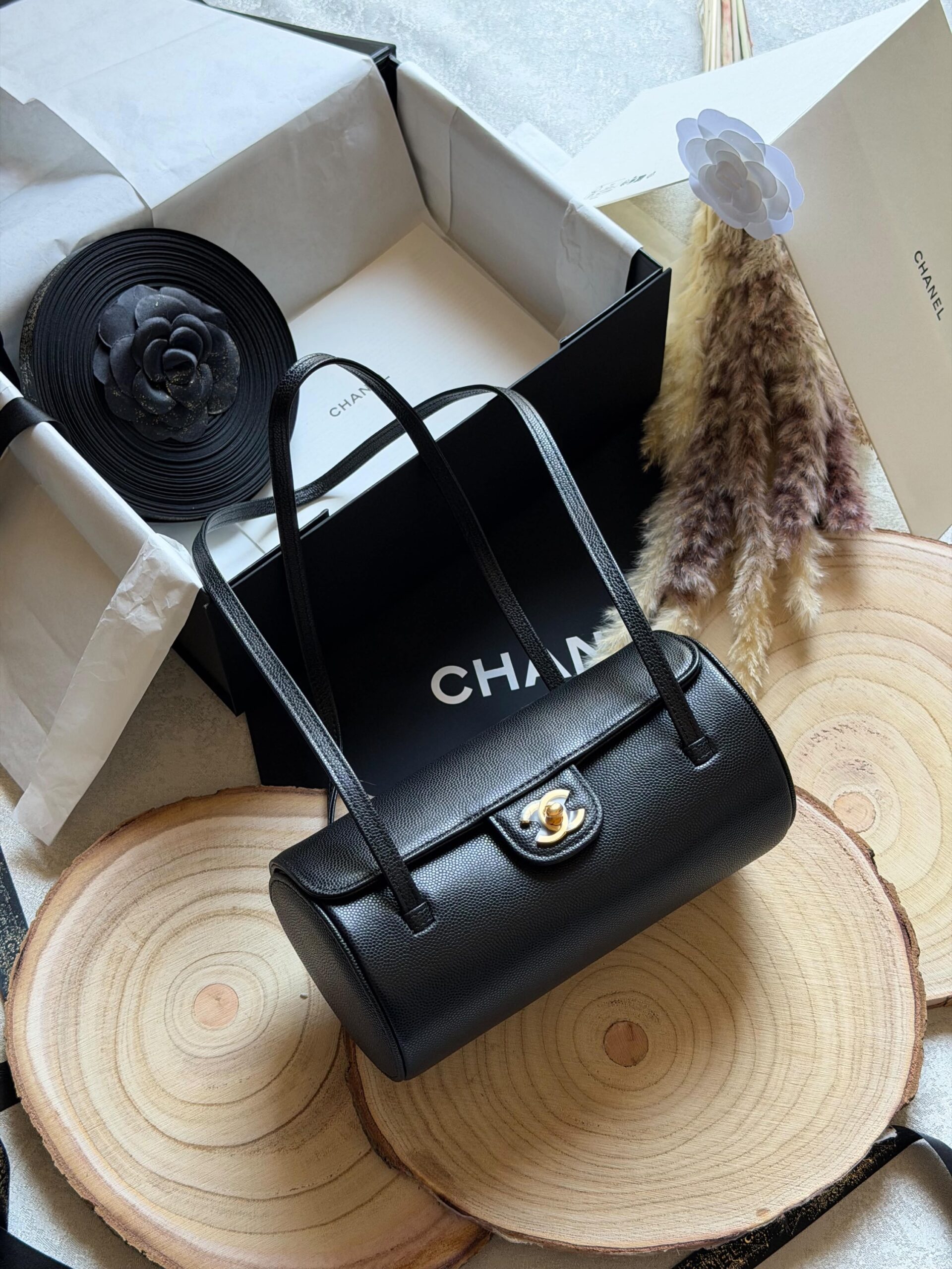 Chanel Preppy Coco Small Bowling Bag