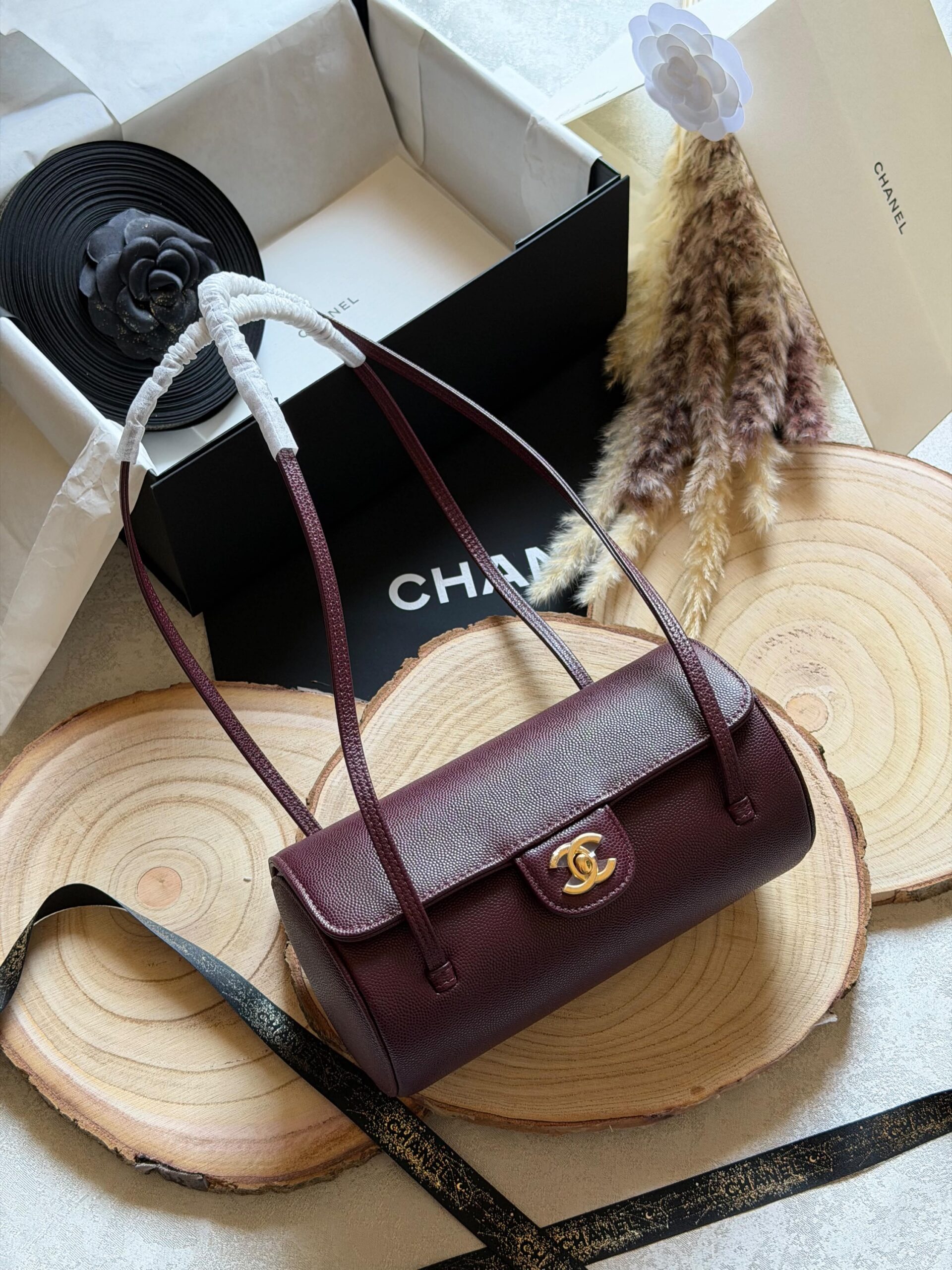 Chanel Preppy Coco Small Bowling Bag - Image 2