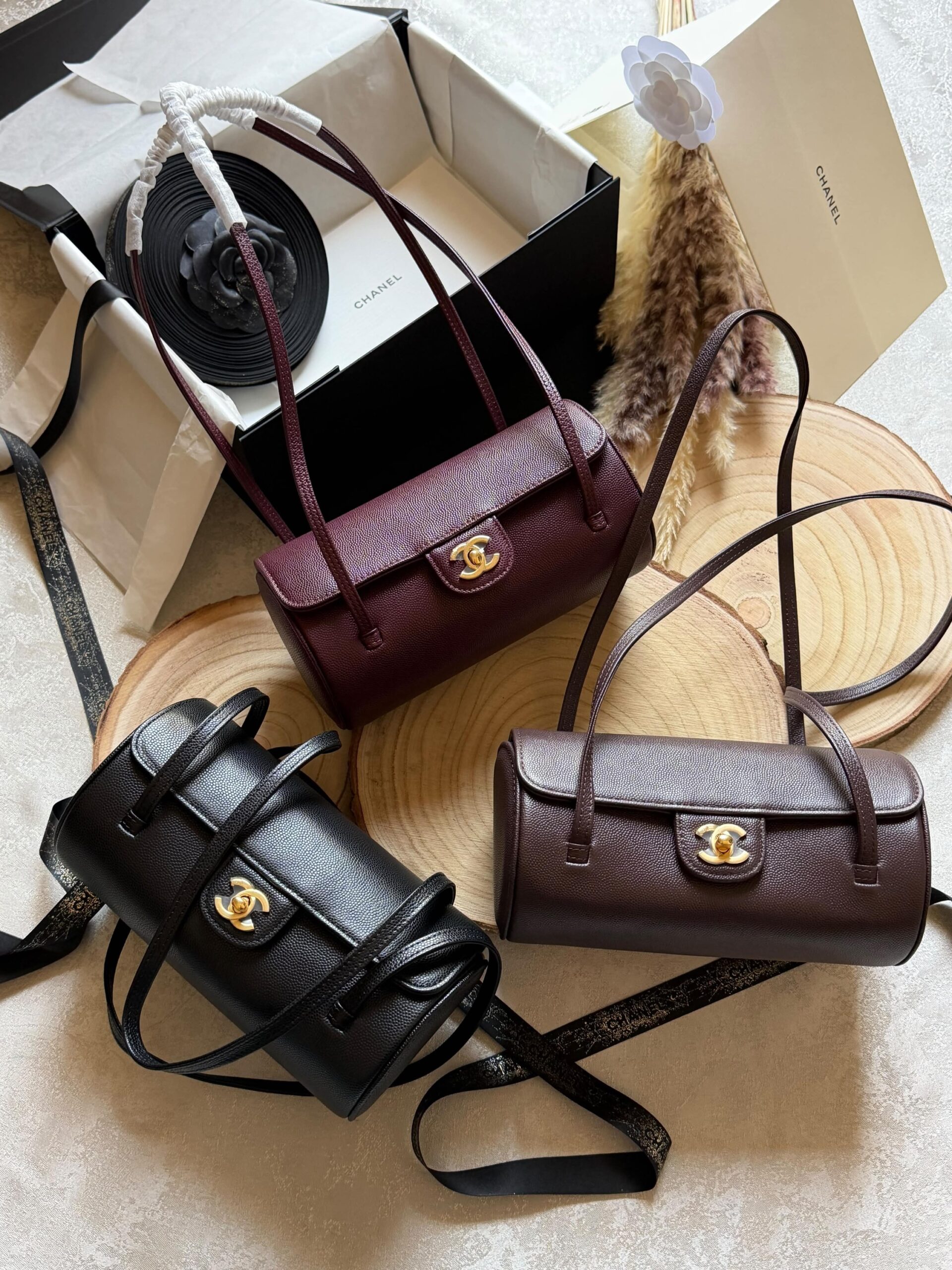 Chanel Preppy Coco Small Bowling Bag - Image 4
