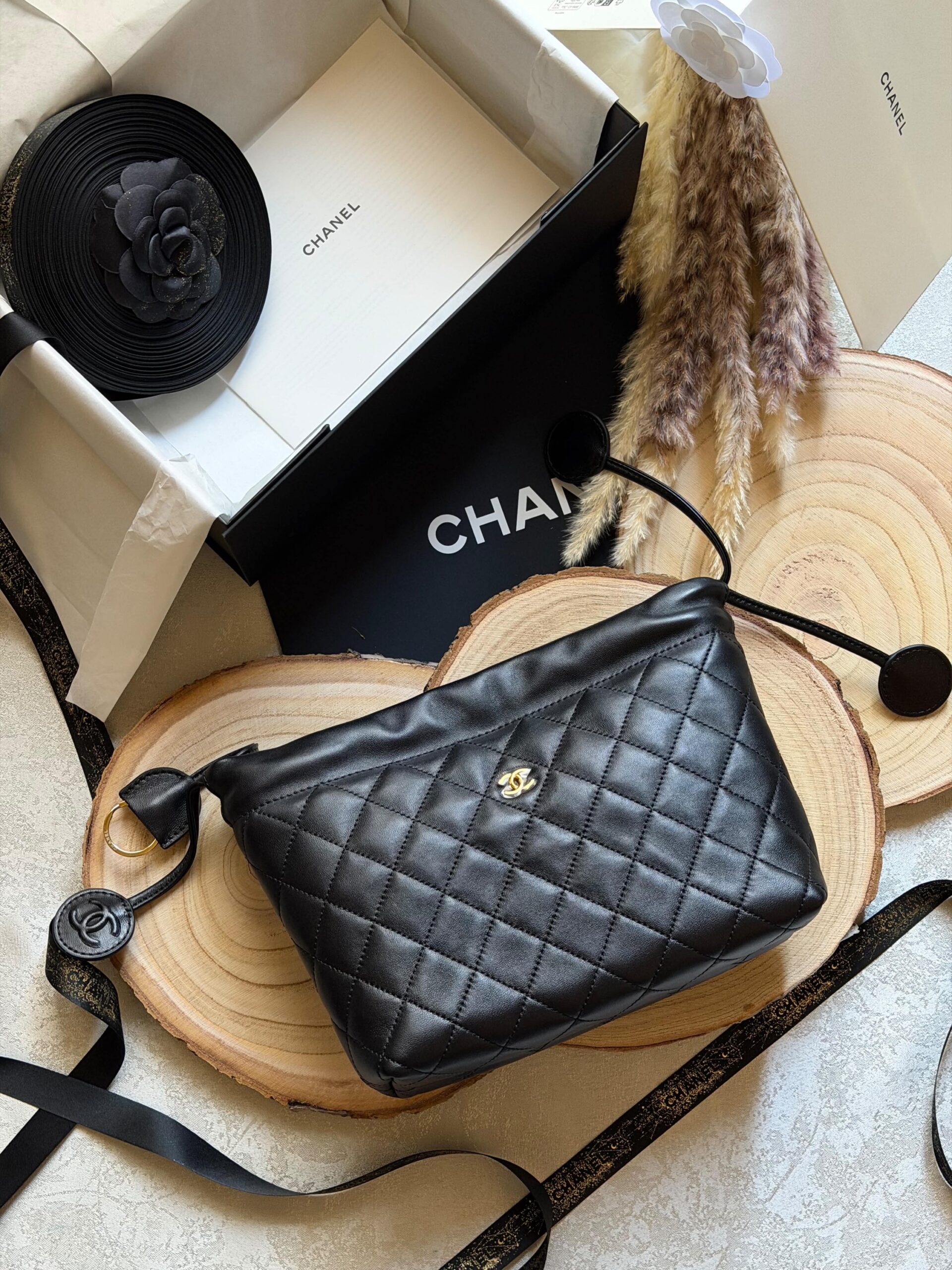 Chanel Quilted Lambskin Camera Bag - Image 2