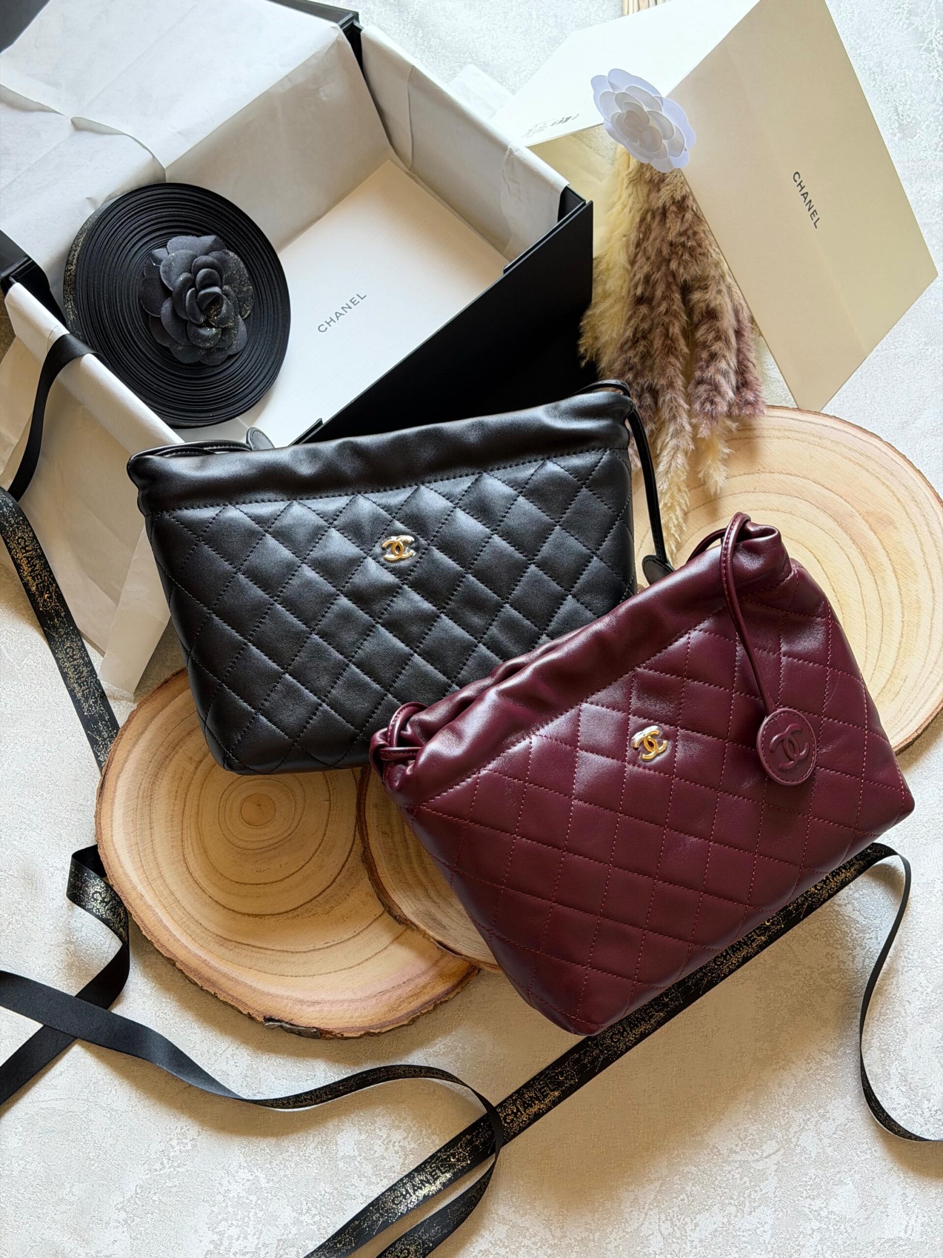Chanel Quilted Lambskin Camera Bag - Image 3