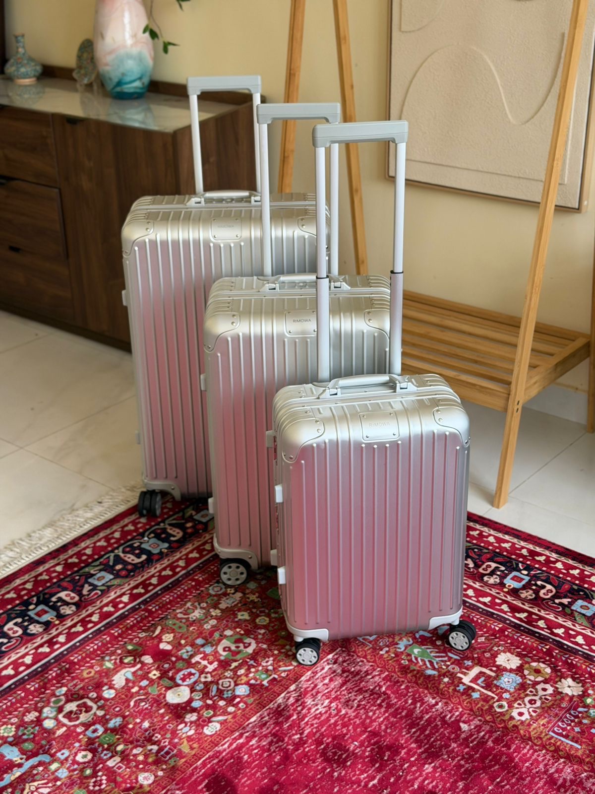 Rimowa Original Aluminum Luggage Set - Image 2
