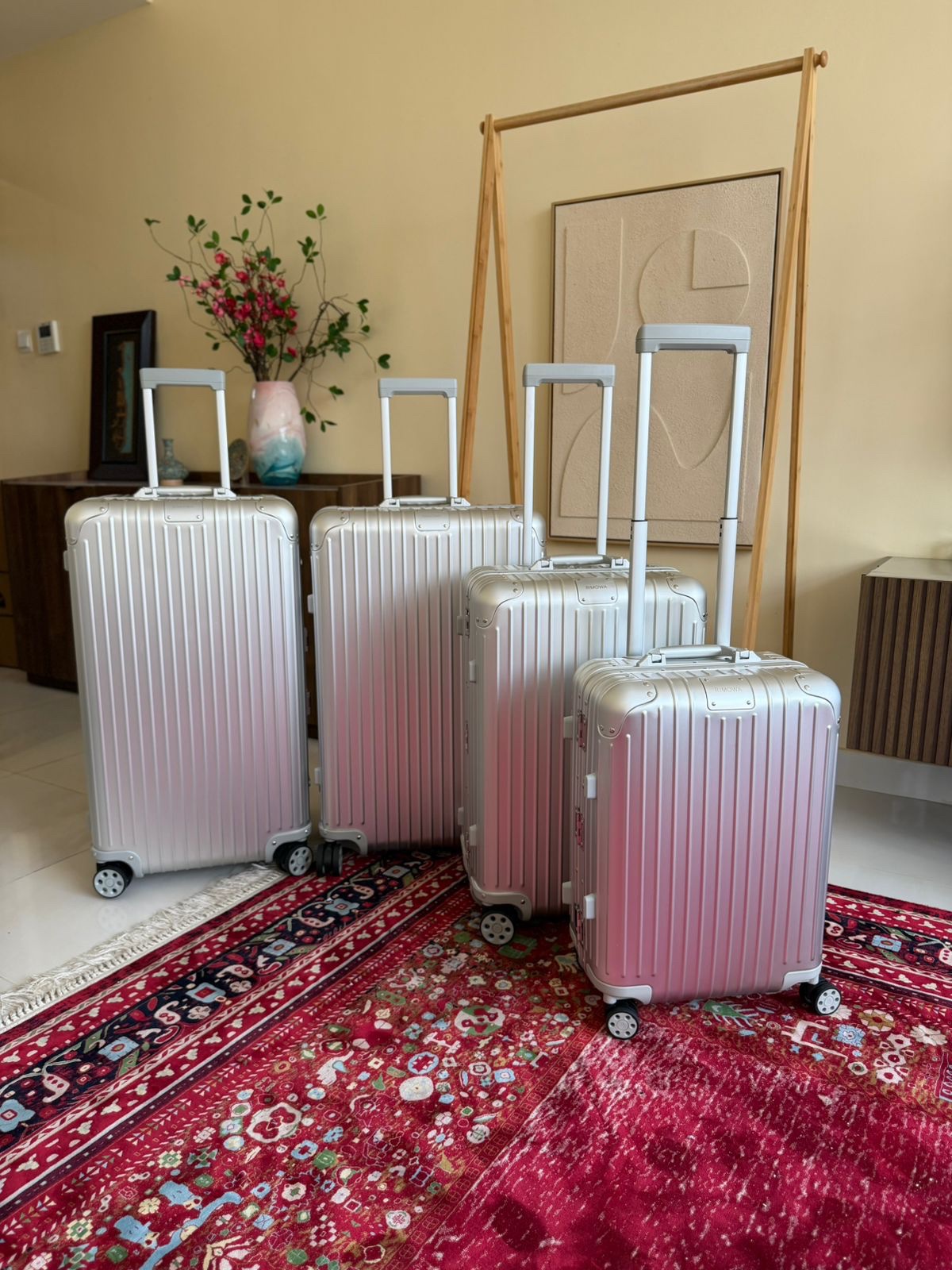 Rimowa Original Aluminum Luggage Set