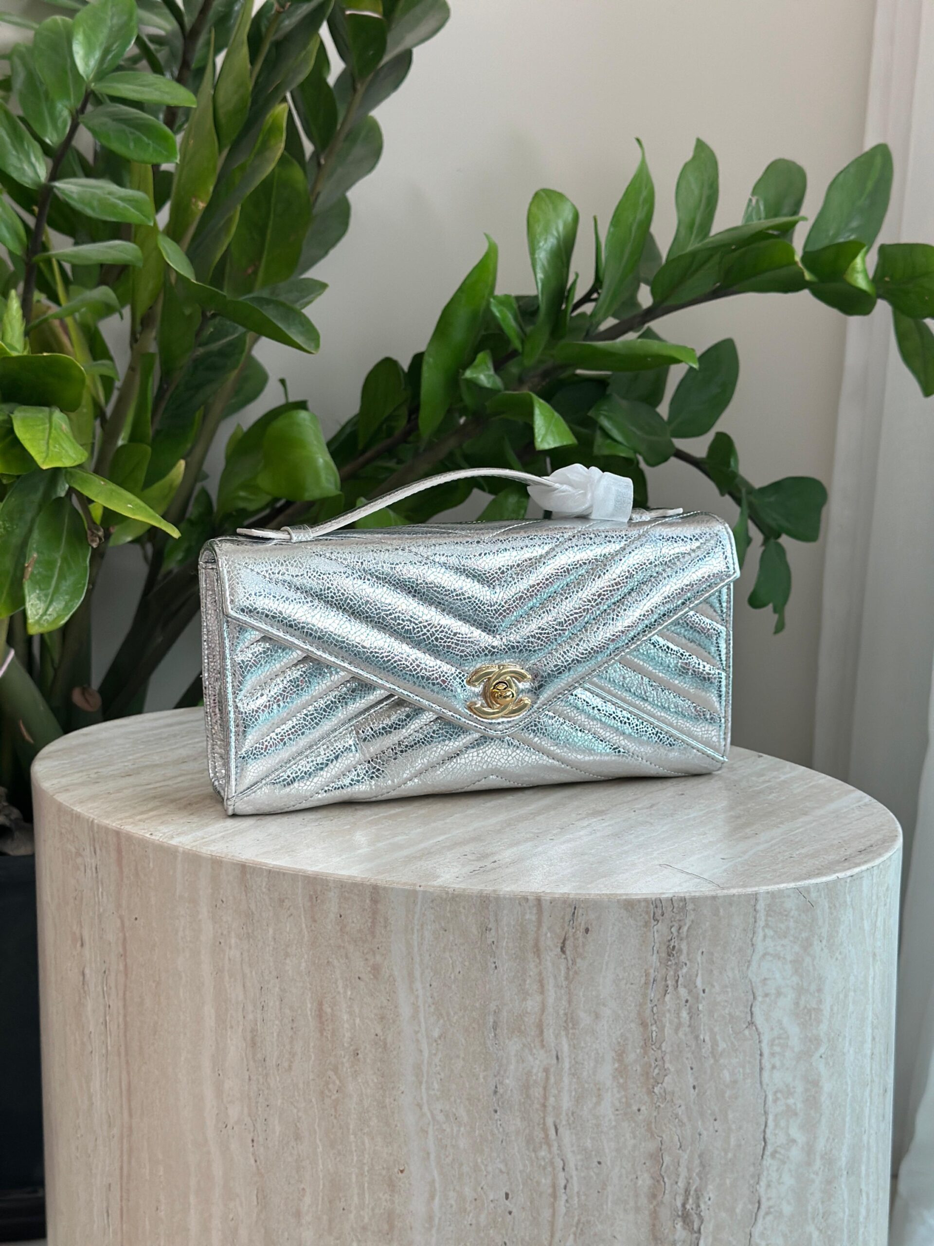 Chanel Envelope Clutch Bag - Image 2