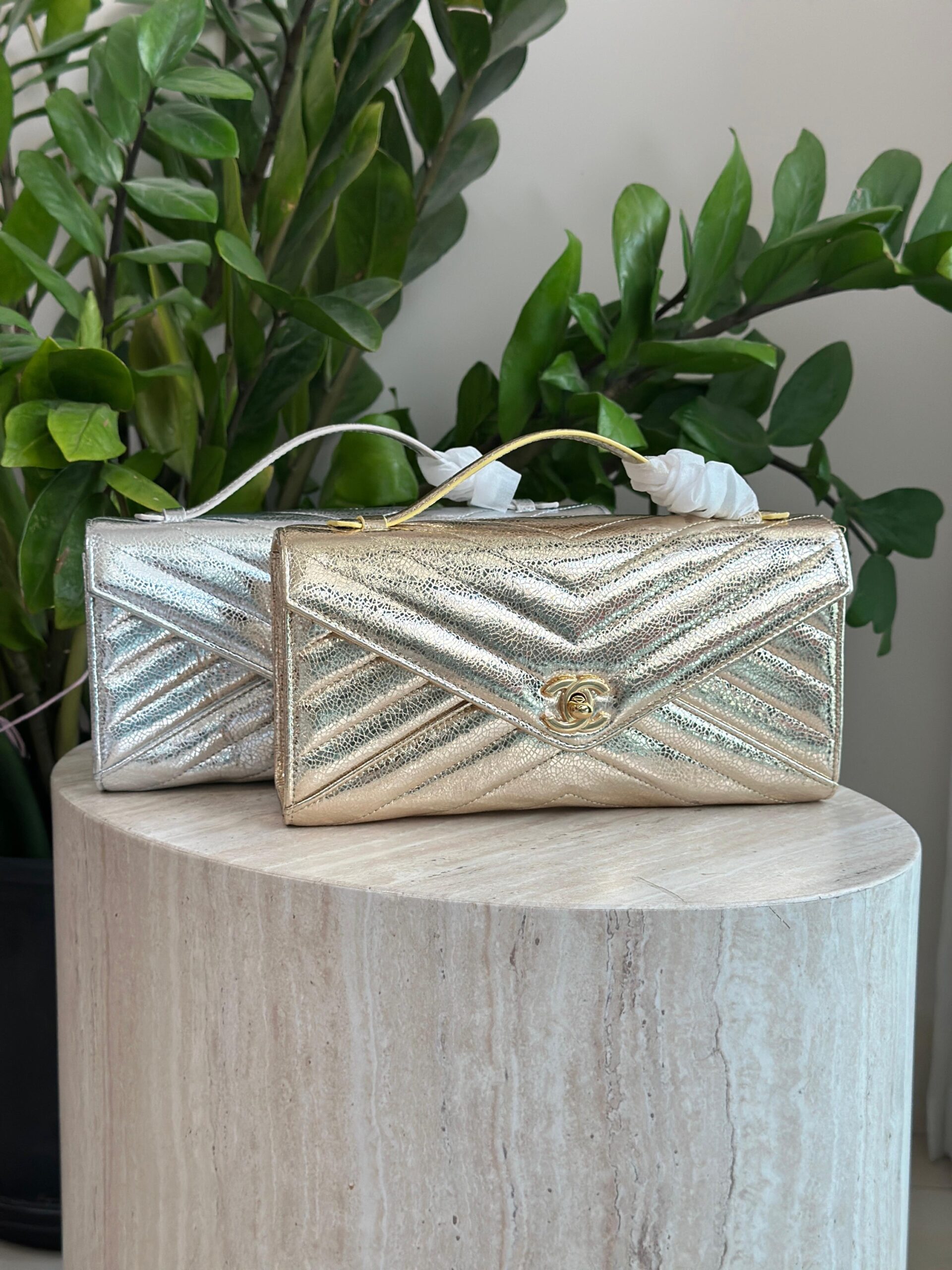 Chanel Envelope Clutch Bag - Image 3