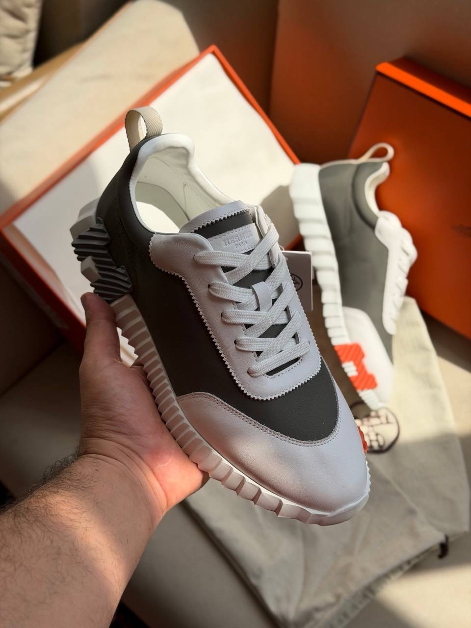 Hermès Bouncing Sneakers For Men - Image 11