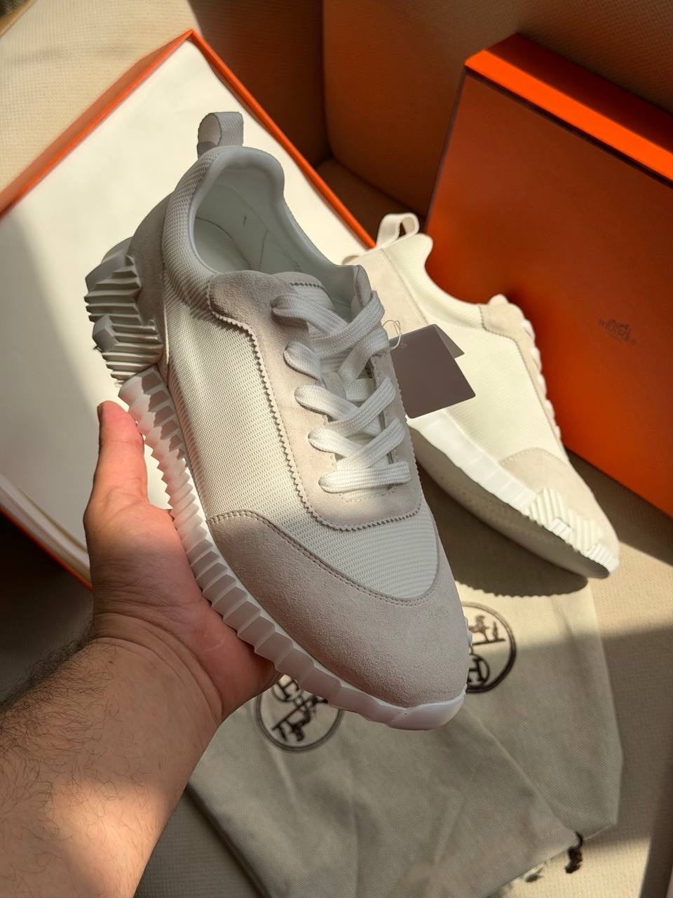 Hermès Bouncing Sneakers For Men - Image 7