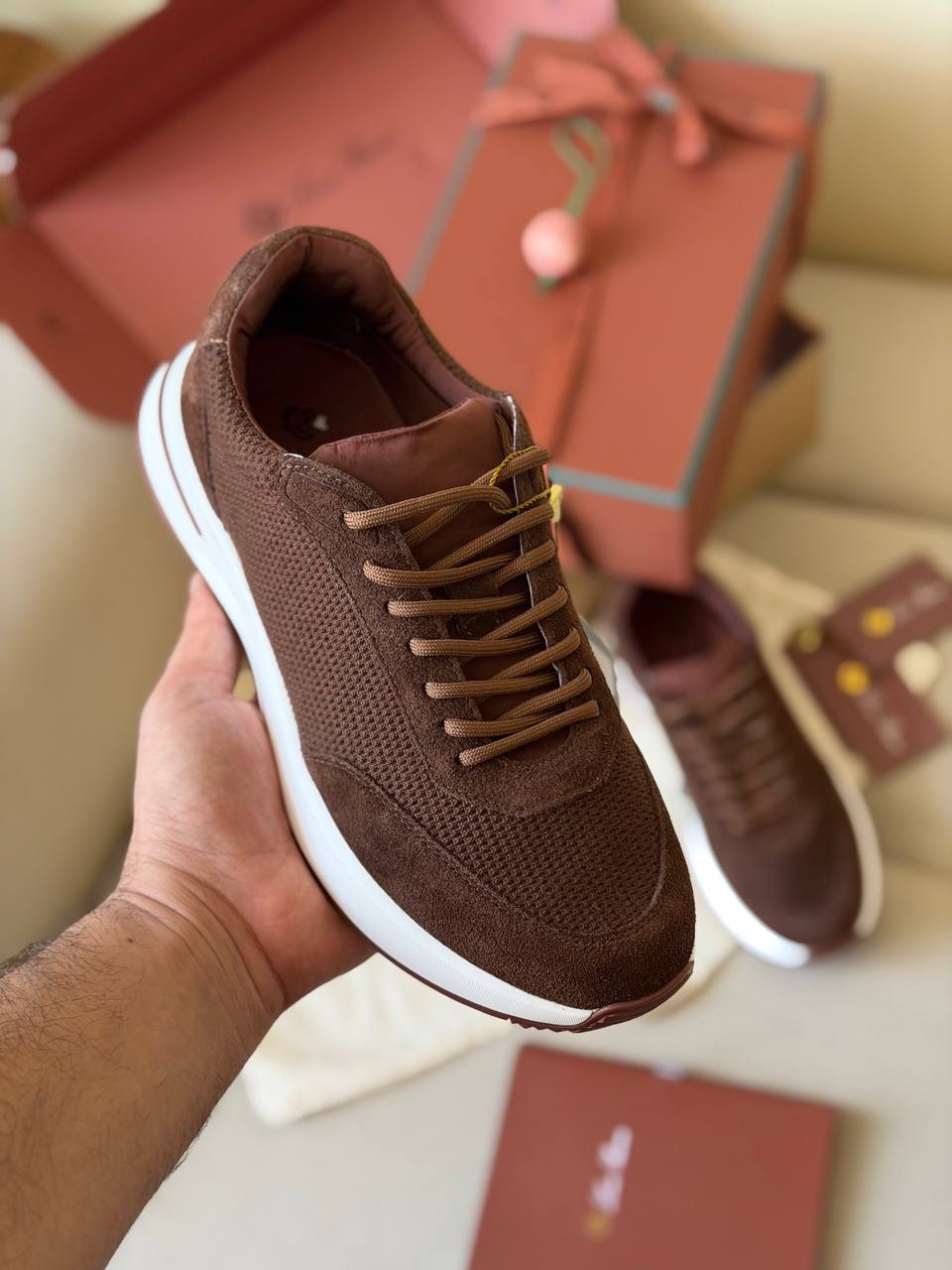 Loro Piana Week End Walk Sneakers - Image 5