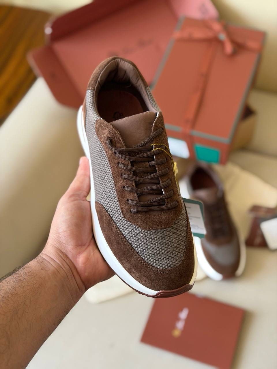 Loro Piana Week End Walk Sneakers - Image 4