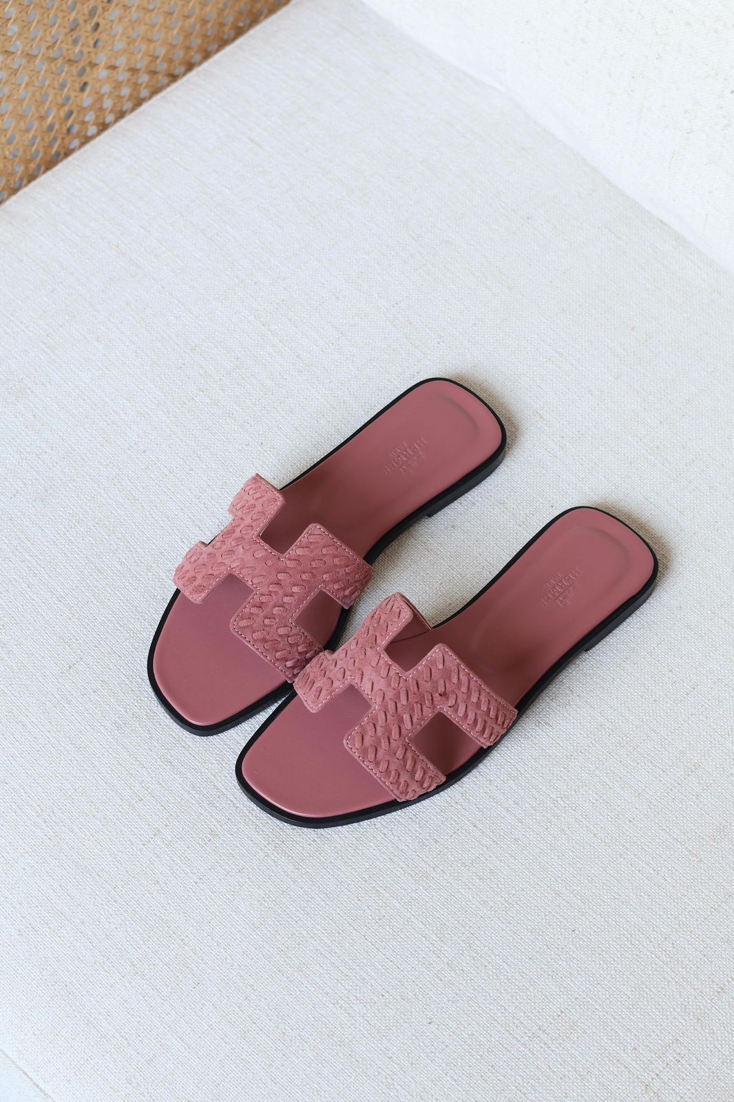 pink Casual Flat Sandals for Ladies