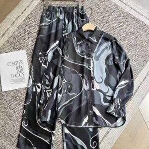Pucci Set Features A Luxurious Silk-Twill