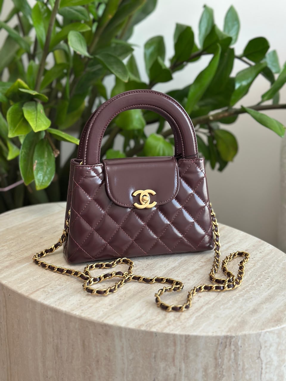 Chanel Pre-Owned Kelly Top Handle Shopping Bag - Image 8
