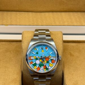 Rolex Oyster Perpetual 41 Features A Vibrant Multicolored