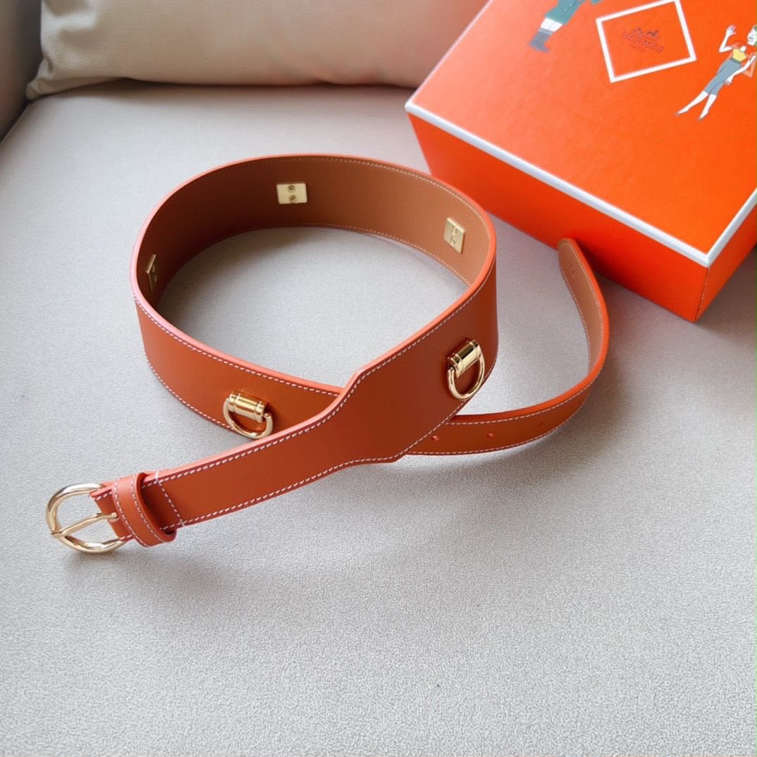 Hermès Heritage Anneaux Belts - Image 2