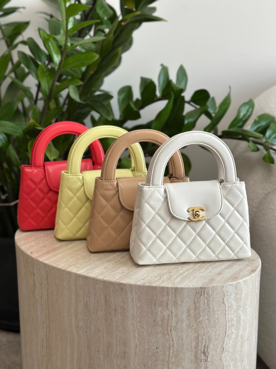 Chanel Pre-Owned Kelly Top Handle Shopping Bag - Image 4