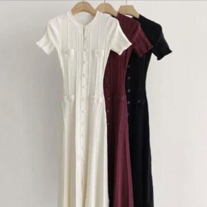 Sandro Milla Knit Maxi Dress